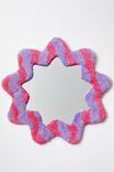 Tufted Mirror, STAR PINK LILAC WAVY - alternate image 1