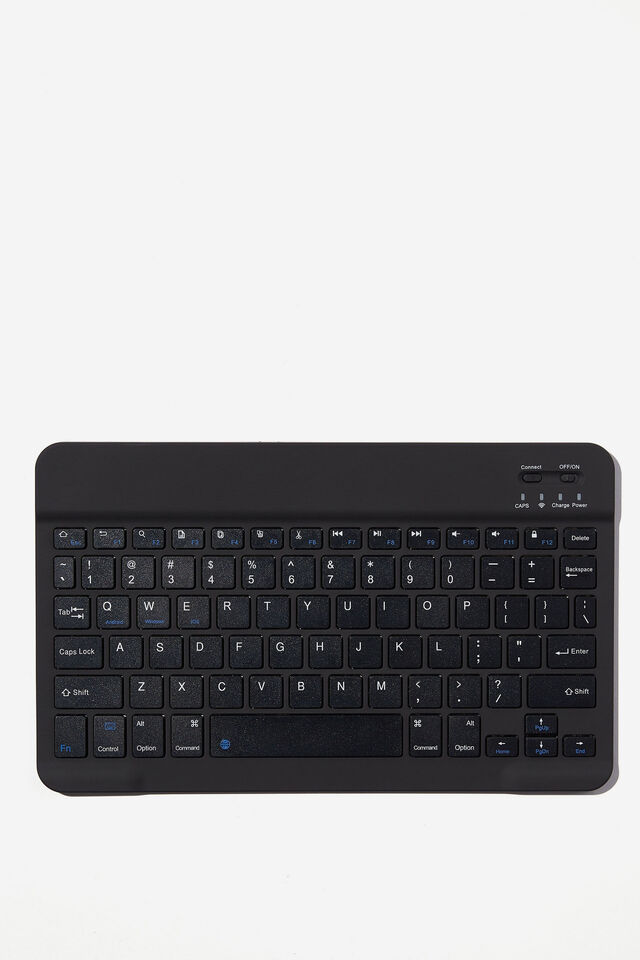 Wireless Keyboard 10 Inch, BLACK