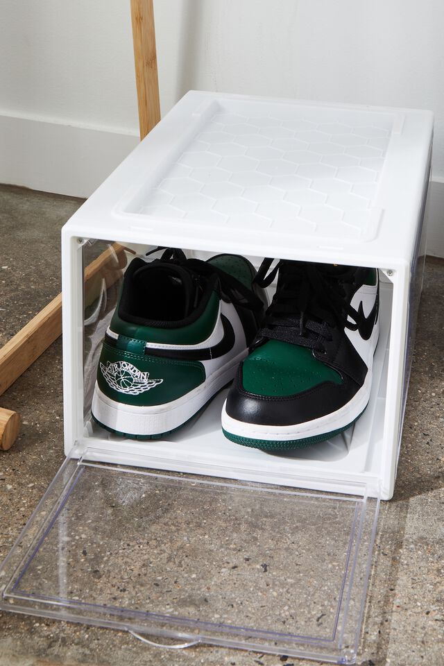 Sneaker Crate, WHITE