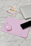 Wireless Charging Mouse Pad, PALE LAVENDER - alternate image 2