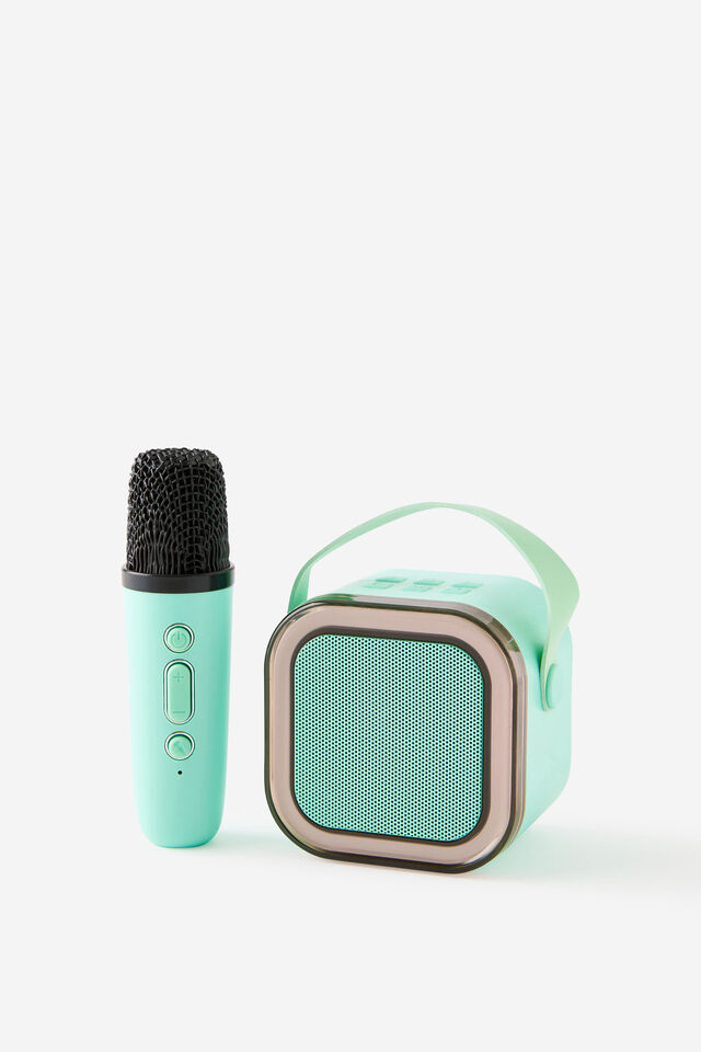 LED Karaoke Speaker, JELLY MINT