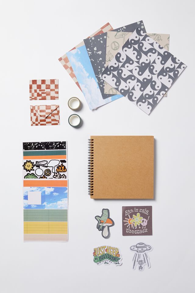 Memories to Keep Complete Decorative Scrapbook Starter Kit Photo Fun Kit  5061 #