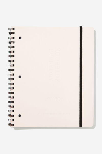College Ruled Everyday Notebook, BALLET BLUSH DEBOSSED