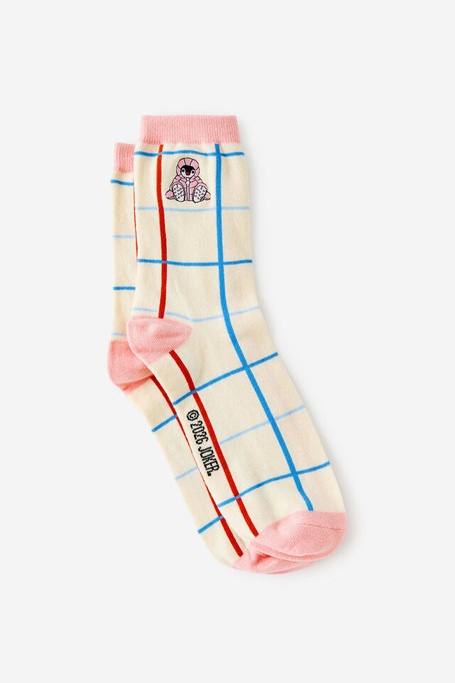 Mid Crew Socks, LCN MAT PINGU PINGA