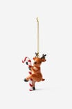 REINDEER CANDY CANE POLE