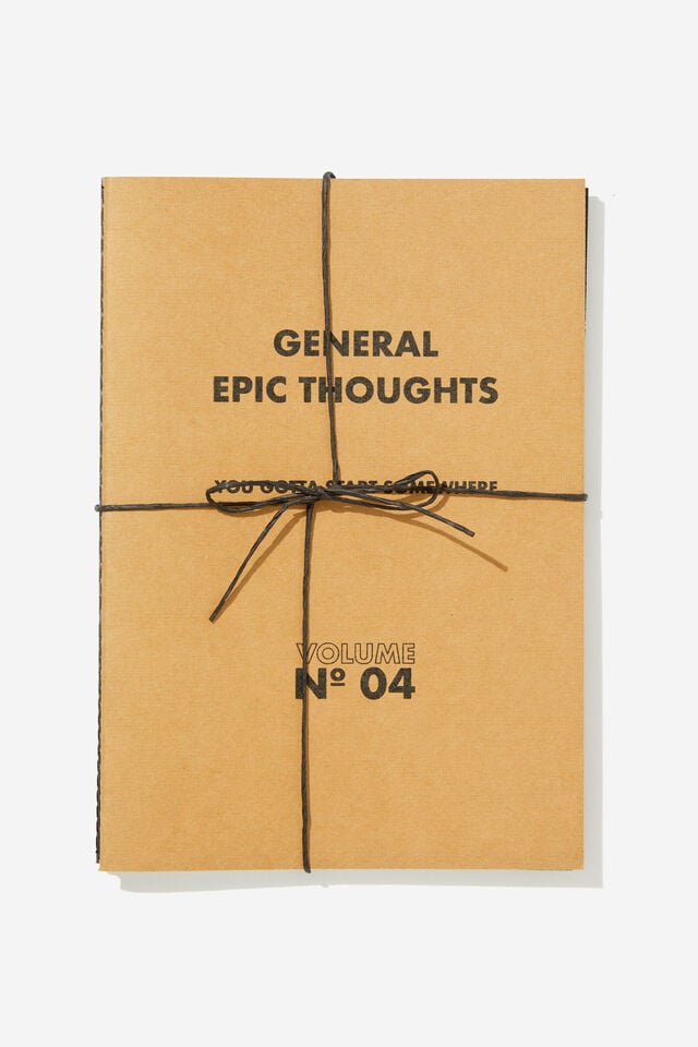 B5 3Pk Notebook, EPIC THOUGHTS