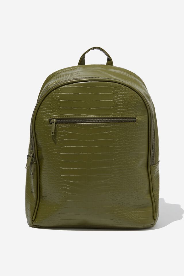 Off The Grid Travel Backpack, OLIVE TEXTURED