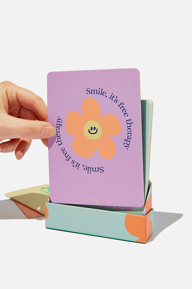 Small Affirmation Cards, POSITIVE DAISY & ICONS