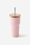 Personalised Smoothie Cup 600Ml, STRAWBERRY MILK - example image 2