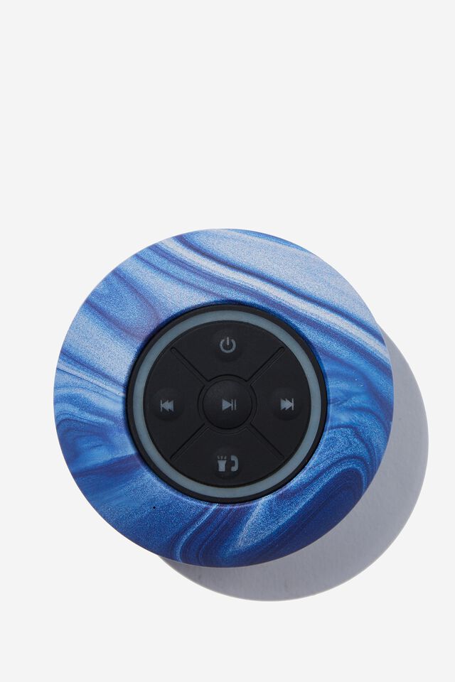 Wireless Led Shower Speaker, EARTH MARBLE BLUE 2.0
