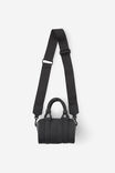 Amelia Mini Duffle, BLACK 2.0 PEBBLE - example image 3