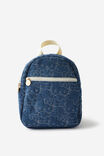 Collab Plush Backpack, LCN SAN HELLO KITTY FARMERS MARKET / DENIM - alternate image 1