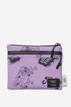 Looney Tunes Recycled Utility Pencil Case, LCN WB LOONEY TUNES LILAC YARDAGE - alternate image 1