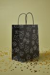 Get Stuffed Gift Bag - Medium, BLACK KEYLINE DAISY - alternate image 1
