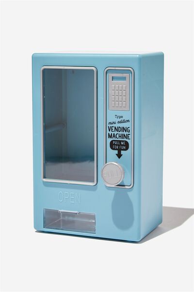 Mini Vending Machine, DENIM BLUE MATTE