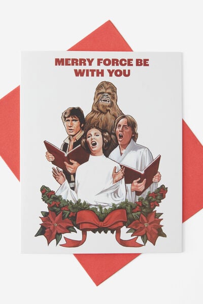 Christmas Card 2024, LCN LUC STAR WARS FORCE BE WITH YOU