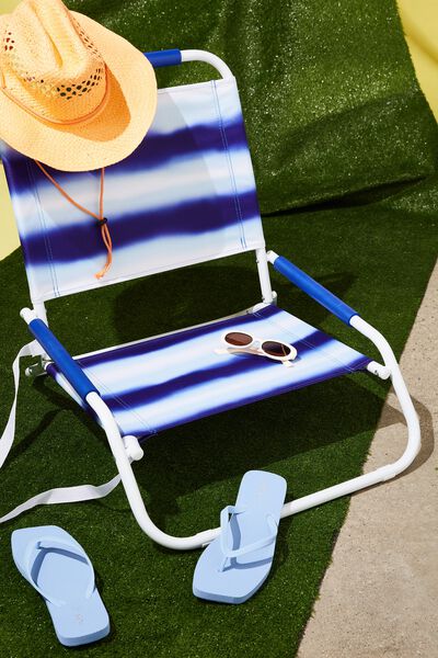 Beach Chair, SOLARISED BLUE