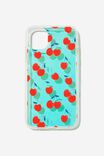 Protective Phone Case iPhone 11, HOLOGRAPHIC CHERRY