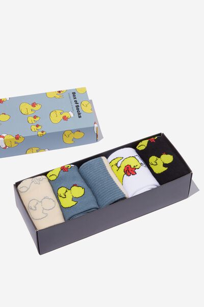 Box Of Socks, WHAT THE DUCK (M/L)