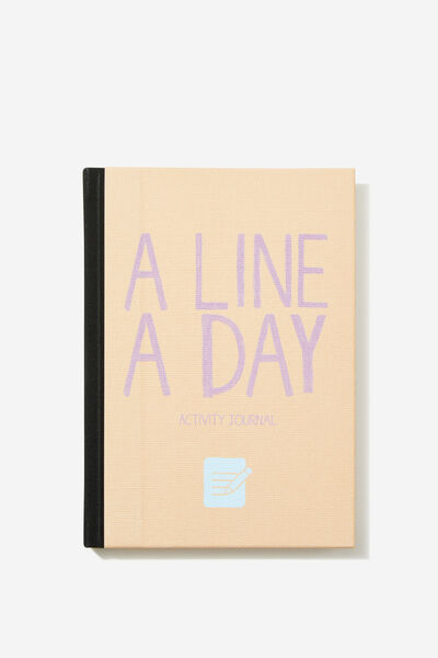 B6 Activity Journal, 5 YEAR LINE A DAY