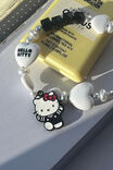 Collab Carried Away Phone Charm Strap, LCN SAN HELLO KITTY / BLACK - alternate image 2