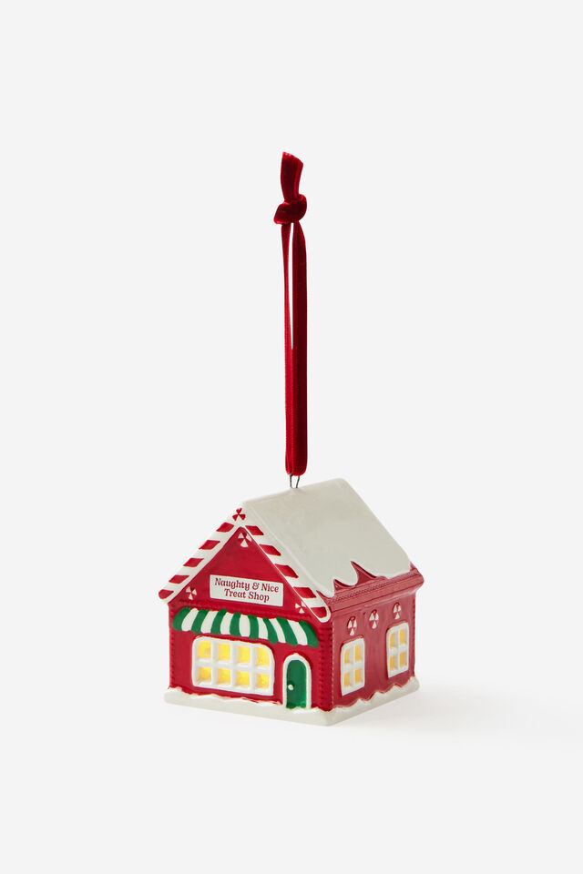 Light Up Tree Ornament, NAUGHTY & NICE SHOP
