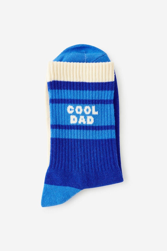 Mid Crew Relative Energy Socks, COOL DAD