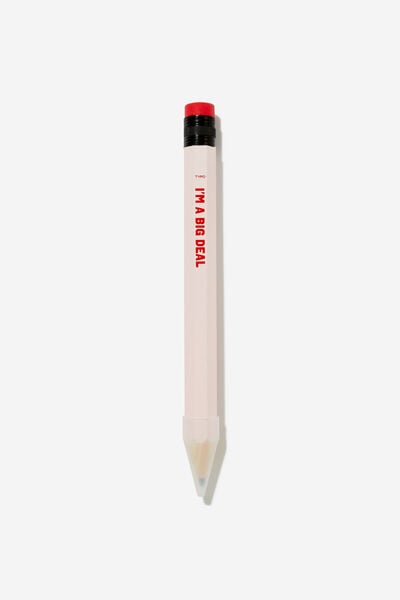 Giant Pencil, BIG DEAL BLUSH FRENCH RED