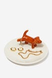 Ceramic Trinket Tray, DOG PEEING - alternate image 2