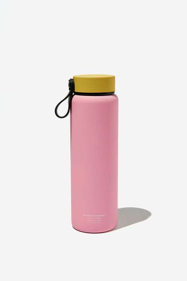 On The Move Metal Drink Bottle 500Ml, ROSA POWDER/BEESWAX