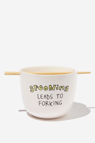Feed Me Bowl, SPOONING LEADS TO FORKING
