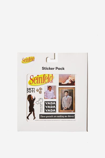 Licensed Sticker Pack, LCN WB SF SEINFELD
