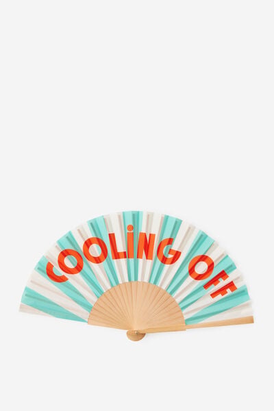 Summer Edit Fan, COOLING OFF