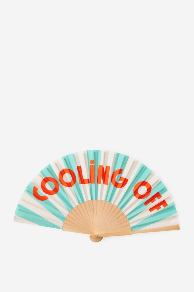 Summer Edit Fan, COOLING OFF
