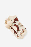 Ankle Socks 2 Packs, CATS YDG M/L - example image 2