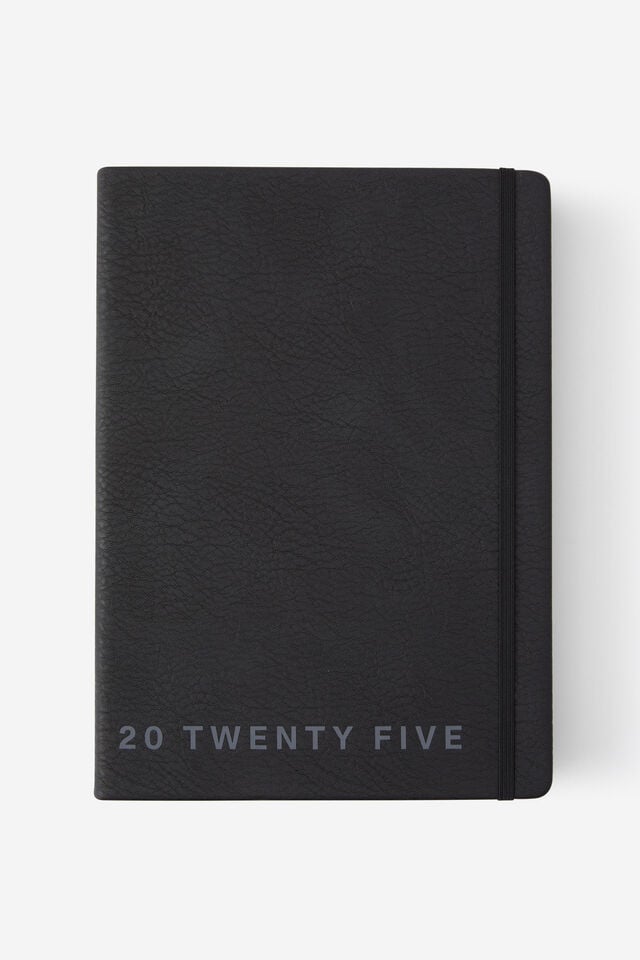 2025 A4 Daily Buffalo Diary, BLACK