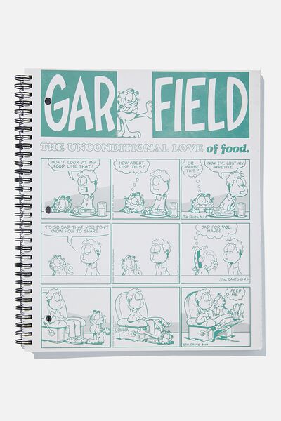 College Ruled Campus Notebook, LCN GAR GARFIELD COMIC
