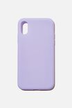 Recycled Phone Case iPhone X, Xs, PALE LILAC