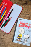 Lcn Tinny Pencil Case, LCN PEA SNOOPY RED - alternate image 2