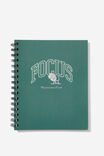 A5 Campus Notebook Recycled, FOCUS F WORD - alternate image 1