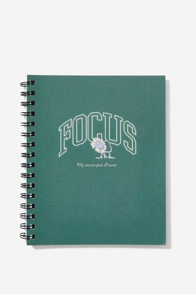 A5 Campus Notebook Recycled, FOCUS F WORD