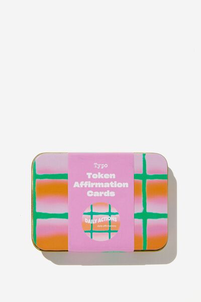 Token Affirmations, PINK GREEN CHECK ACTIONS