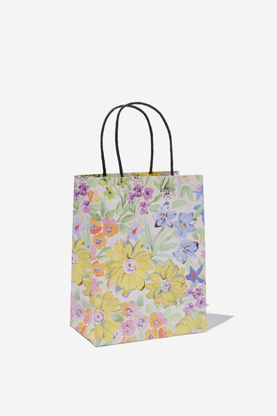Get Stuffed Gift Bag - Small, HANDCRAFTED FLORAL