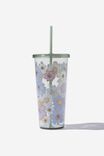 Sipper Smoothie Cup, SUNNIE FLORAL