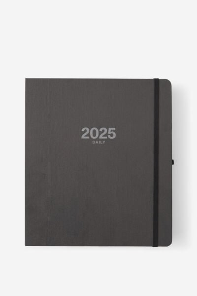 2025 Stay Focused Daily Planner, BLACK