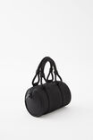 Amelia Mini Duffle, BLACK SMOOTH - example image 2