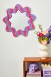 Tufted Mirror, STAR PINK LILAC WAVY - alternate image 2