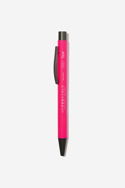 Dependable Ballpoint Pen, SIZZLE PINK
