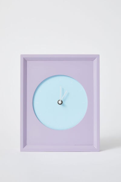 Time Out Desk Frame, SOFT LILAC CIRCLE