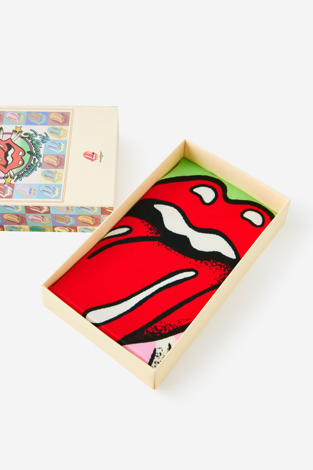 Collectors Square Scarf, LCN BRA ROLLING STONES
